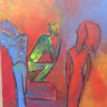 People two (50 x 70 cm)